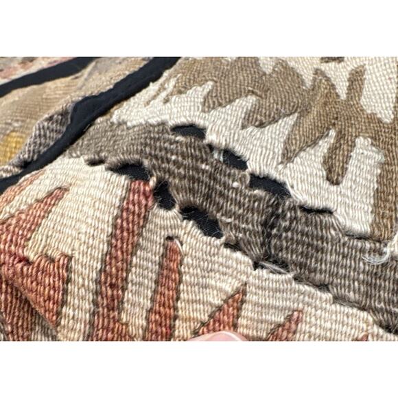 Southwestern Heavy Textured Women’s Vest Artsy Art To Wear Boho Western Country - Picture 14 of 16